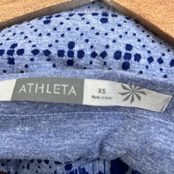 Athleta Dhara Dress Poseidon Blue Size XS 553388 - Picture 6 of 7